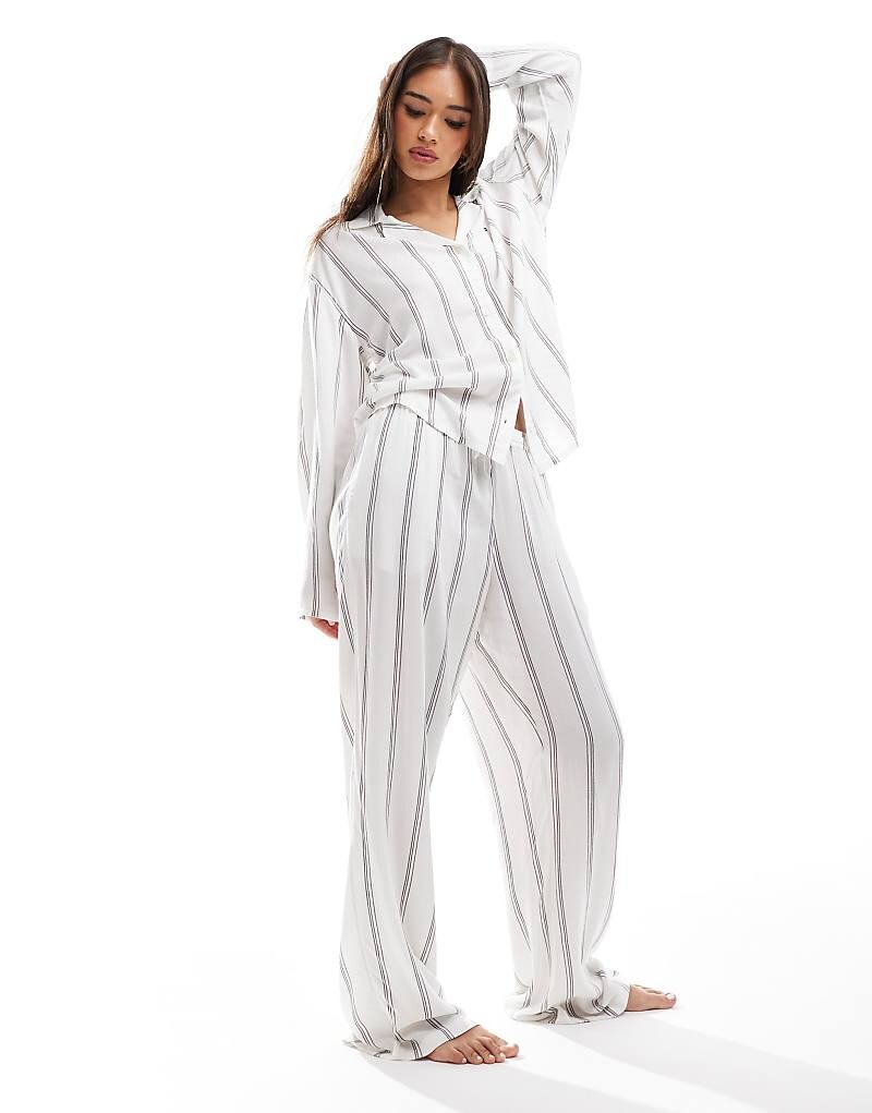 

Белые пижамные брюки из тканого материала Tommy Hilfiger TH Original