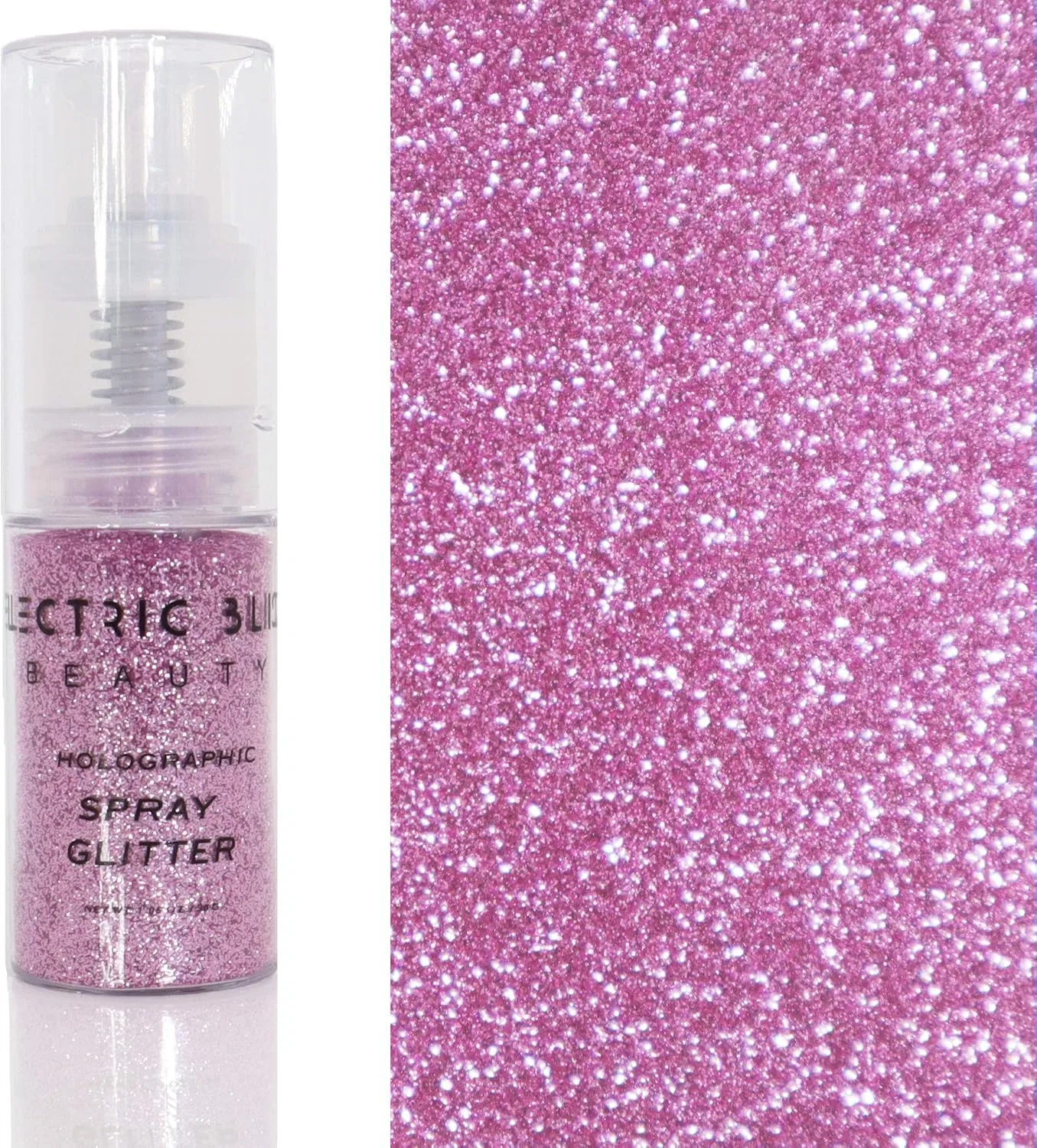 Глиттер-спрей хайлайтер Electric Bliss Beauty, 30 г, розовый