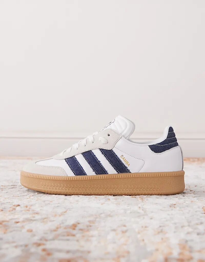Кроссовки Samba XLG белого цвета adidas Originals — фото 2