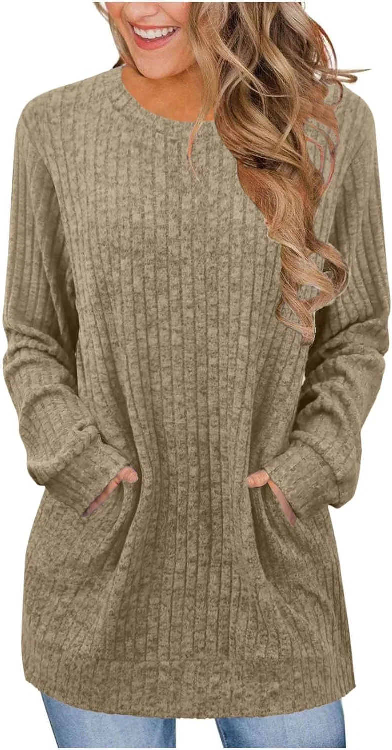 Свитшот женский оверсайз с карманом, Beige