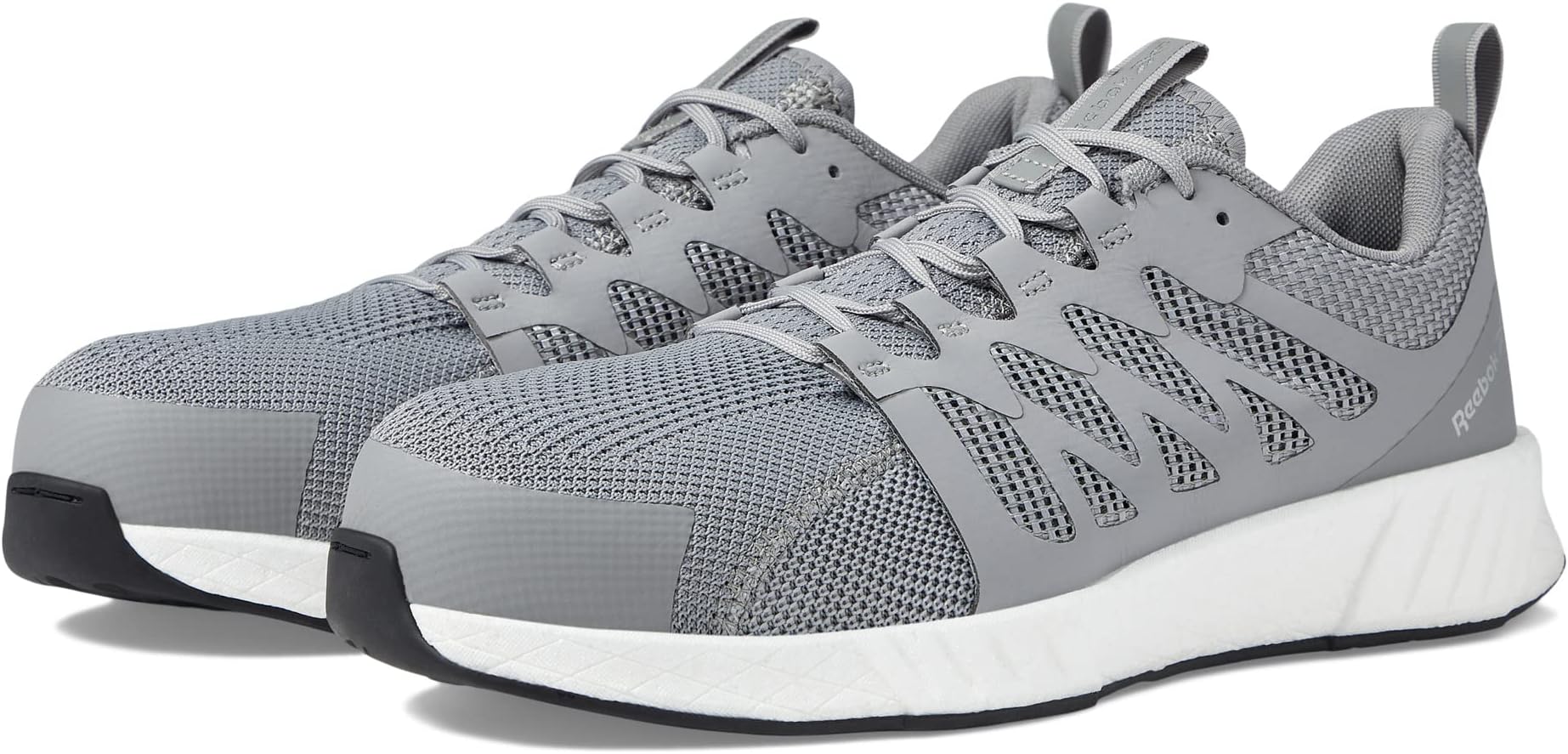 

Кроссовки Fusion Flexweave Work EH Comp Toe Reebok, светло-серый