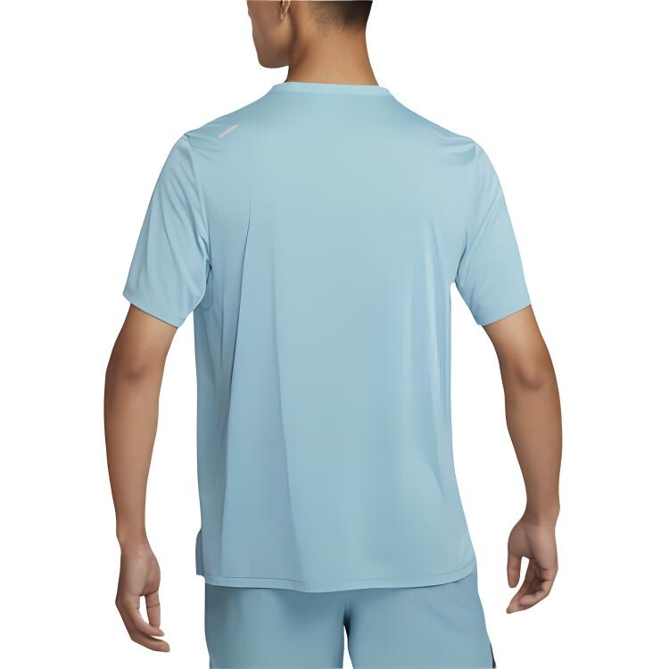 Футболка мужская джинсовая сапфирово-синяя Nike, синий — фото 3