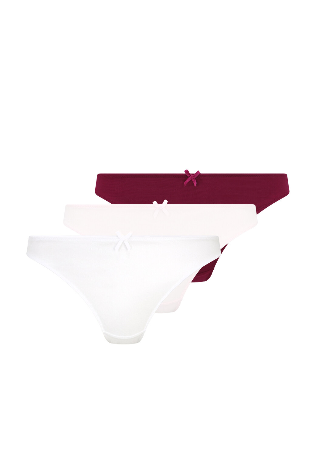 

Стринги PETITE FLEUR, цвет weiß+rosé+brombeer