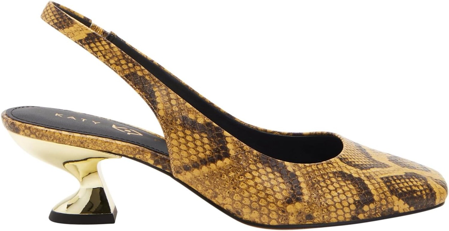 Туфли Katy Perry The Laterr Sling Back, цвет Mustard Multi — фото 4