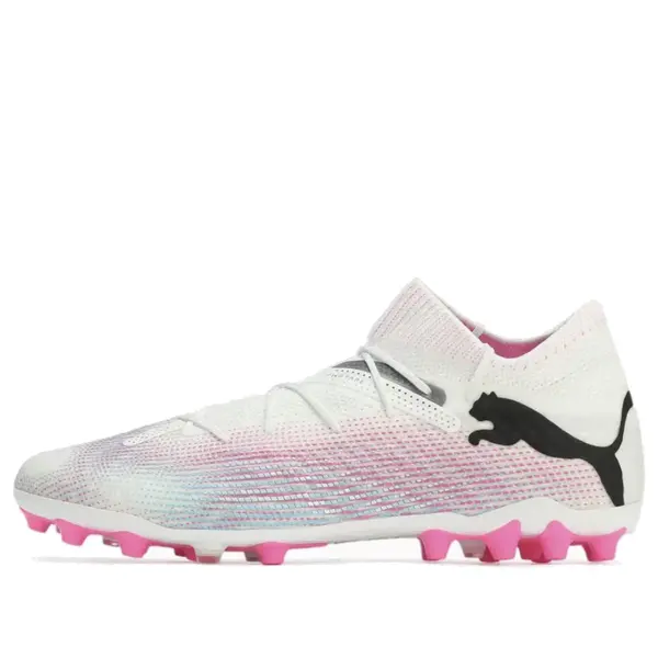 

Кроссовки future 7 ultimate mg 'white black poison pink' Puma, белый