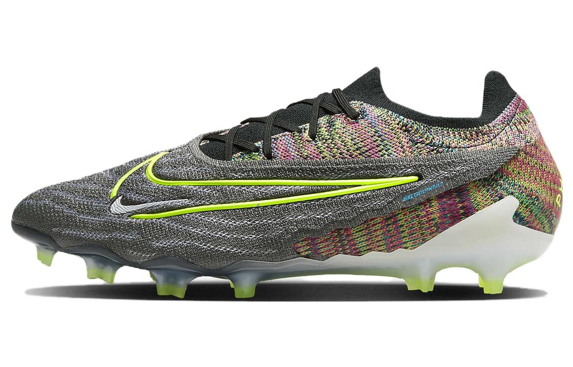 

Nike Gripknit Phantom GX Elite Fusion FG Черный Белый Синий Glow Volt