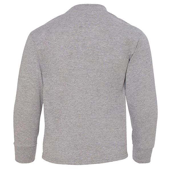 Футболка Dri-Power youth long sleeve 50/50 Jerzees, True Red — фото 3