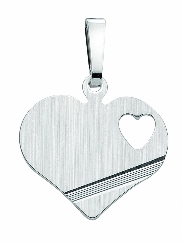 

Adeliás Женский кулон из серебра 925 пробы с гравированной пластиной