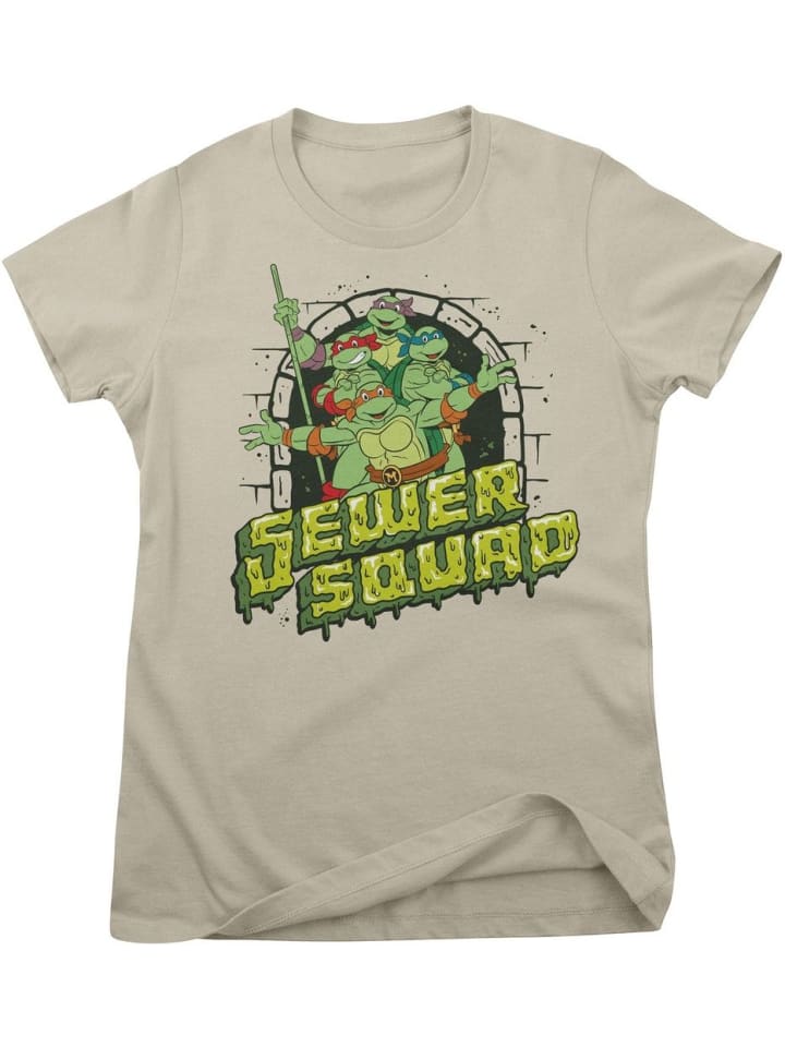 

Футболка Sewer Squad Girly Tee цвета хаки Teenage Mutant Ninja Turtles