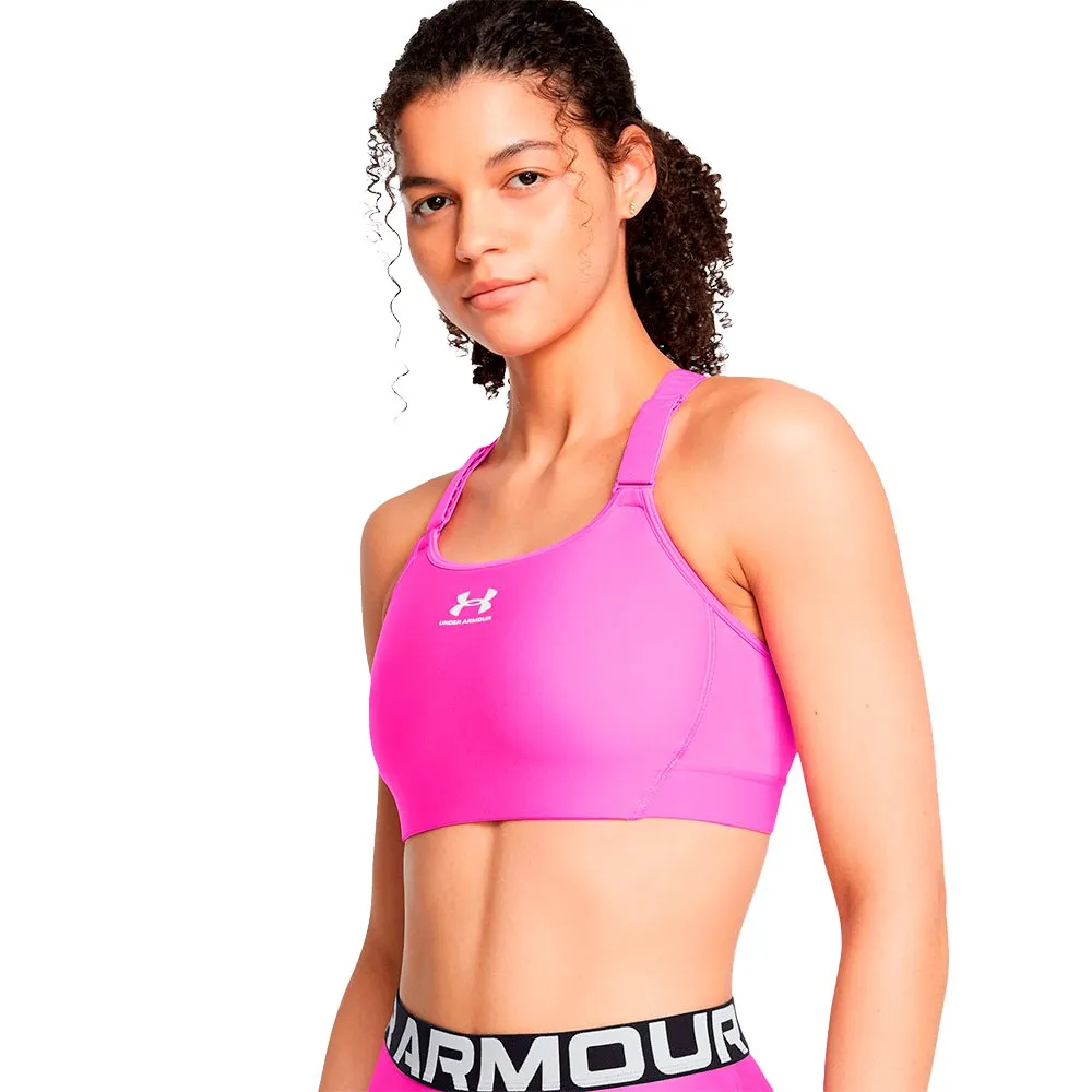 

Спортивный топ Under Armour HeatGear high support, розовый