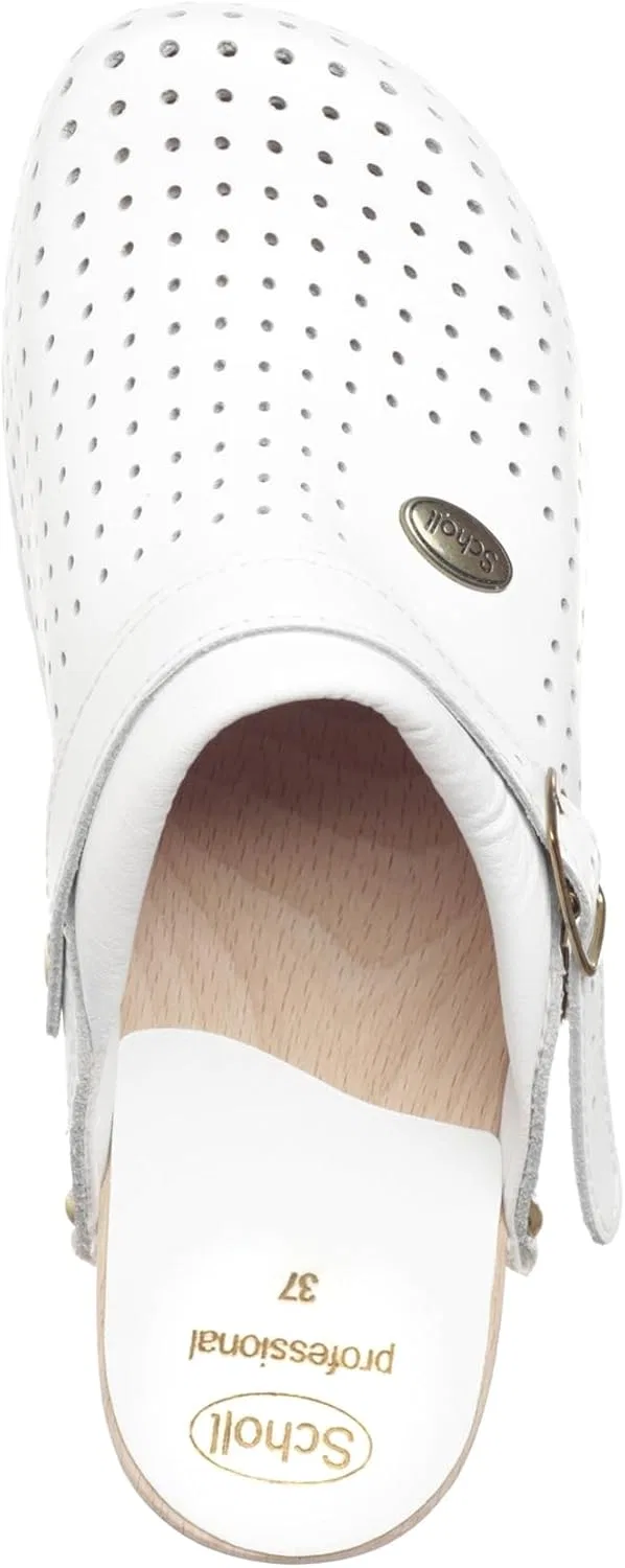 Медицинские сабо Supercomfort от Scholl Unisex, White — фото 3