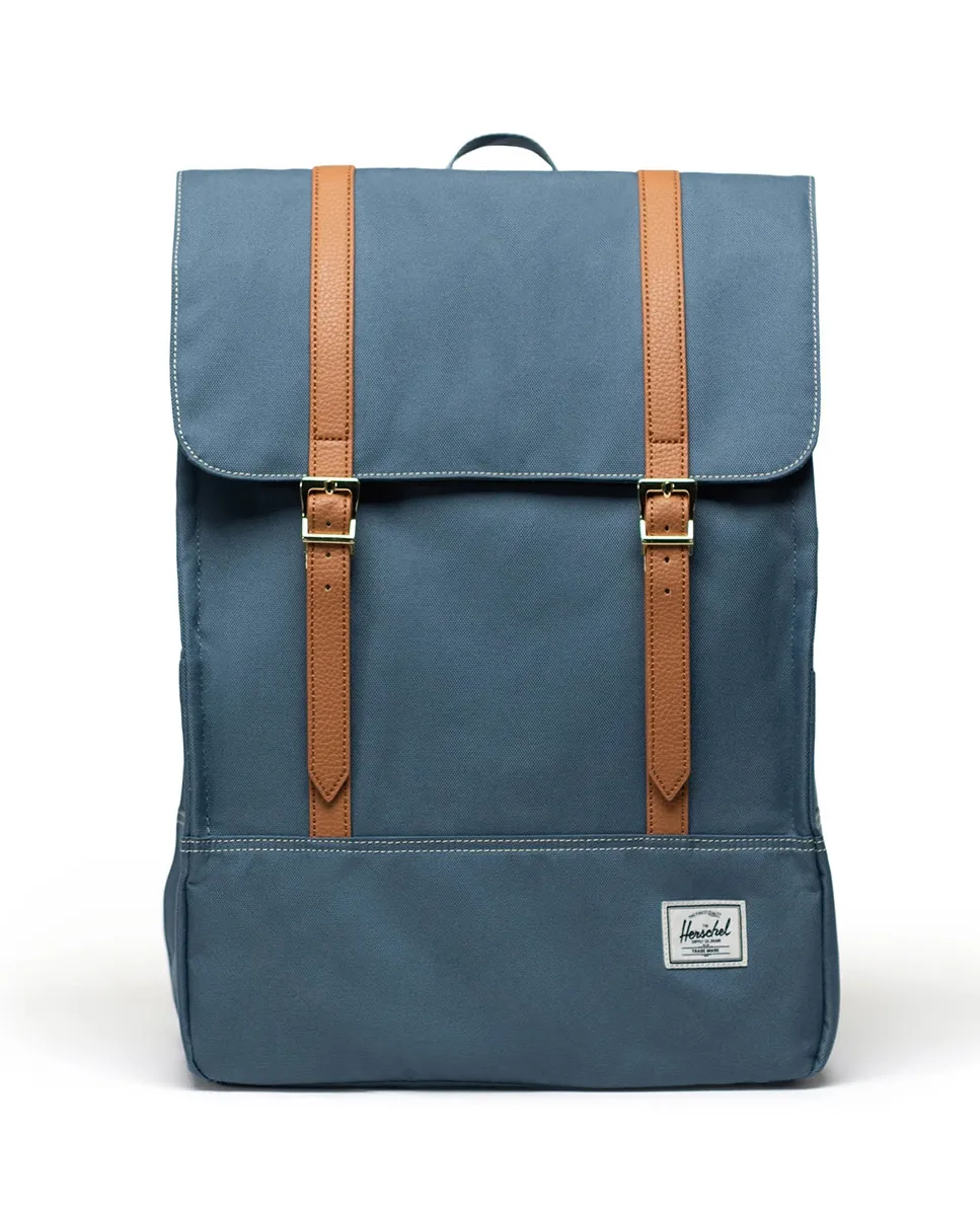 

Мужской синий рюкзак из переработанной ткани объемом 20 л с магнитными ремнями Herschel