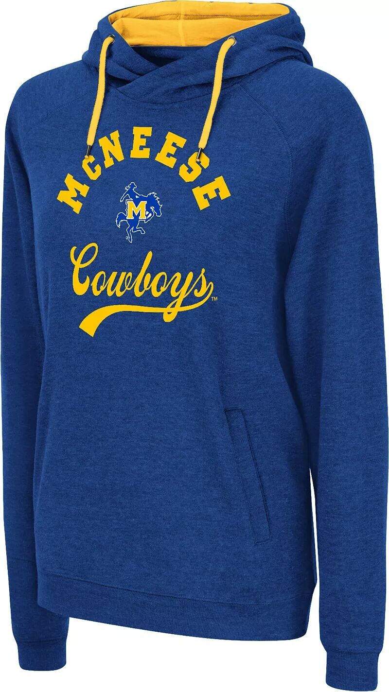 

Colosseum Женская толстовка с капюшоном McNeese State Cowboys Royal Blue