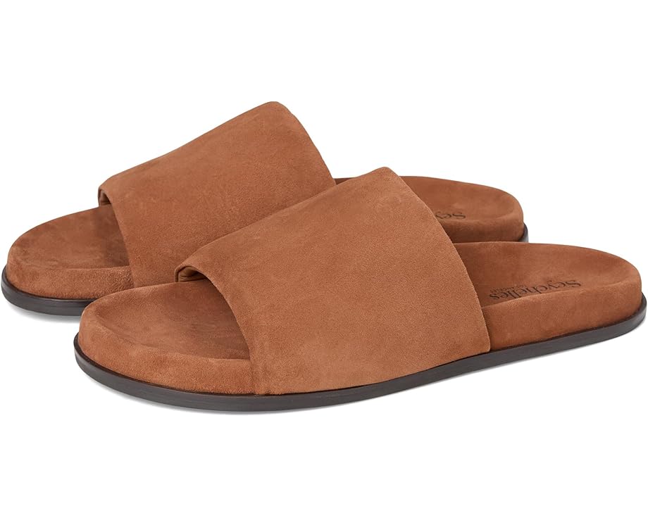 Сандалии Seychelles Farrah Suede Slide Sandal, желто-коричневый