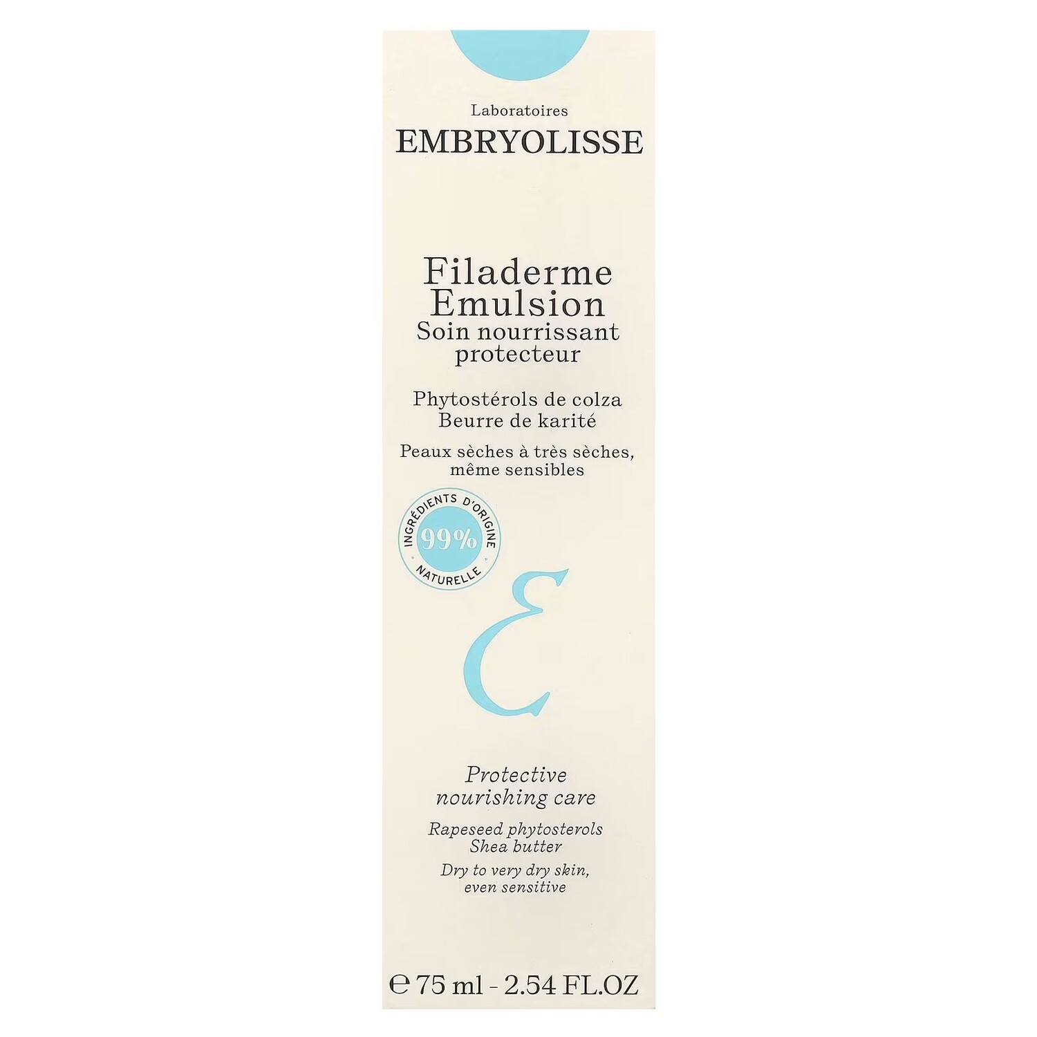 Эмульсия Embryolisse — Филадерме, для сухой и очень сухой кожи, даже для чувствительной, ,54 жидких унции, 75 мл — фото 2