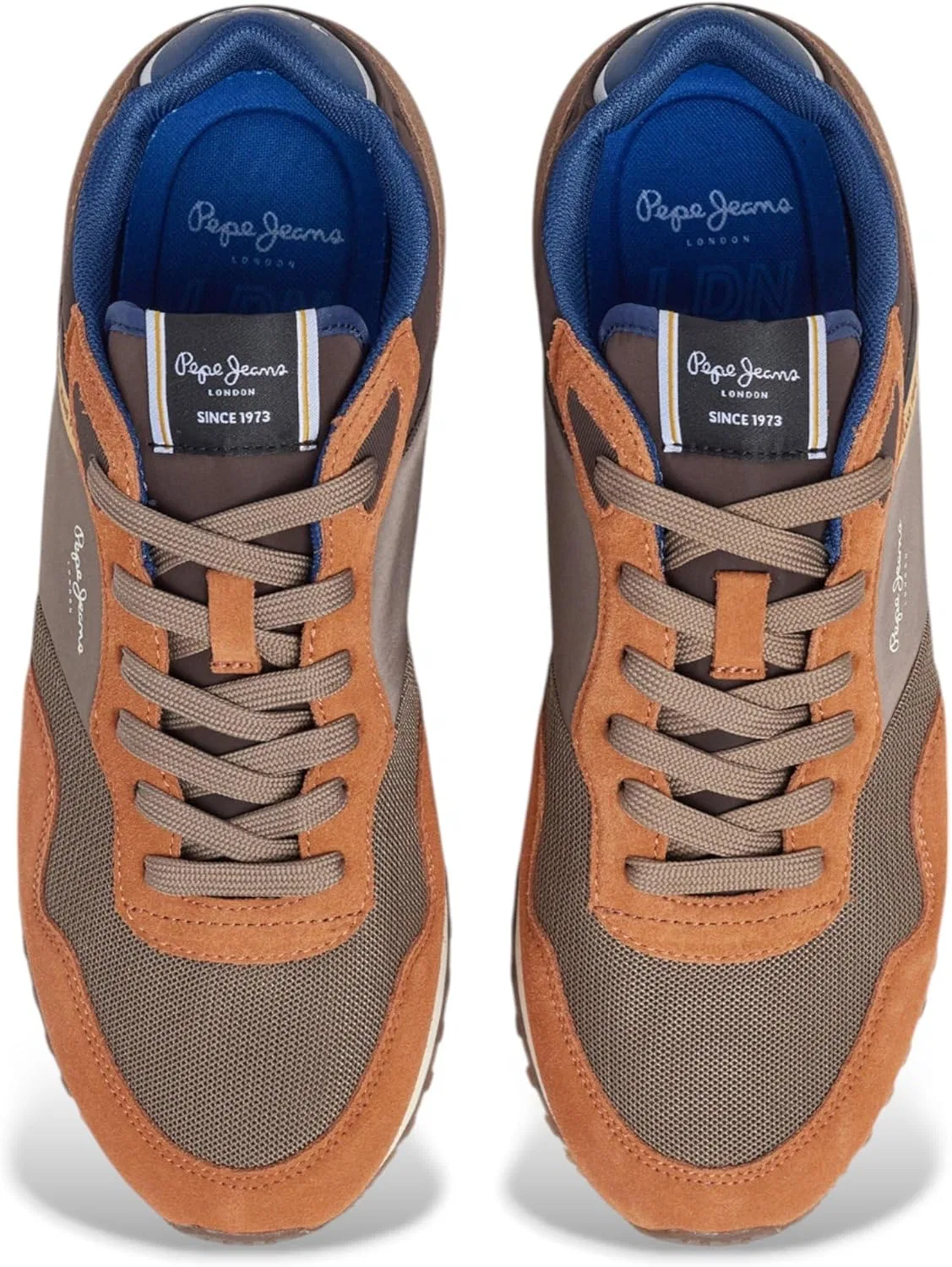 Мужские кроссовки Pepe Jeans London Brick размера M, Brown — фото 4