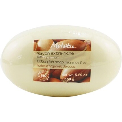 

Мыло Melvita Extra Rich без запаха 150г メルヴィータ