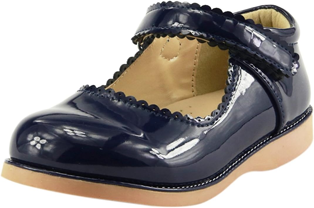 

Балетки для девочек The Doll Maker Red с красным лаковым покрытием и блестками в стиле Mary Jane