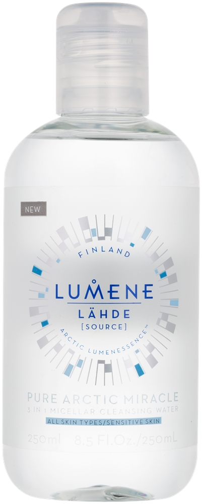 

Nordic Hydra [lähde] чистое арктическое чудо очищающая мицеллярная вода для всех типов кожи, включая чувствительную Lumene, 250 мл