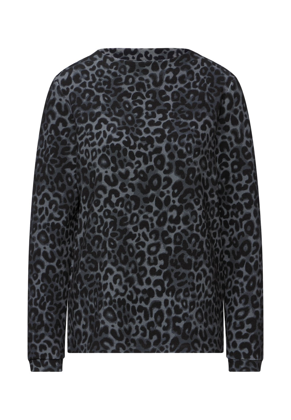 

Топ с длинными рукавами Street One, серый металлик