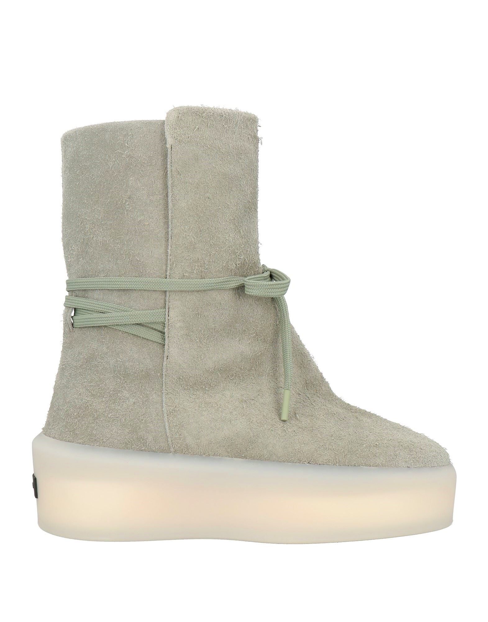 Ботильоны Fear Of God, серо-зеленый