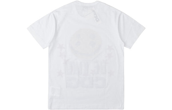Футболка cdg x cactus plant flea market smiley face tee 'white' Comme Des Garcons, белый — фото 2
