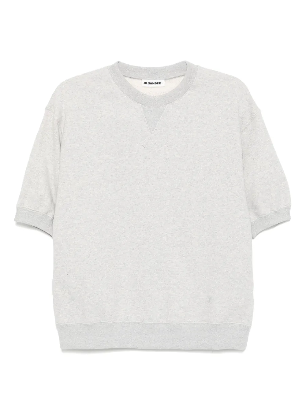 

Футболка с круглым вырезом JIL SANDER+, серый