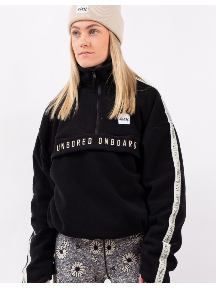 

Флисовый свитер eivy Jacke, черный