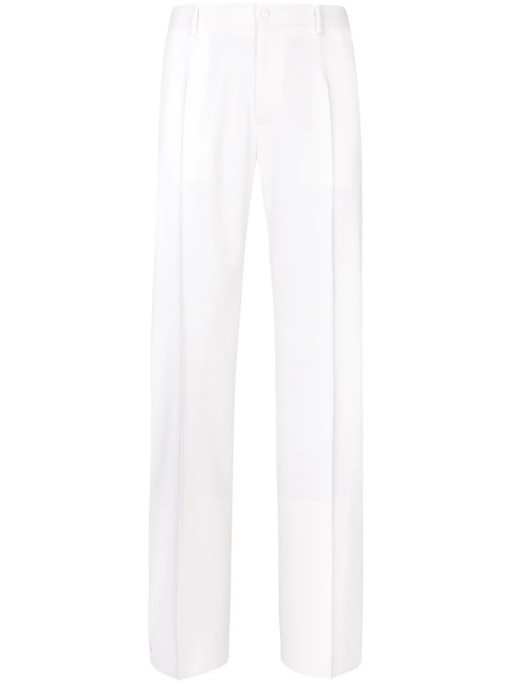 

Прямые брюки строгого кроя DOLCE & GABBANA, белый