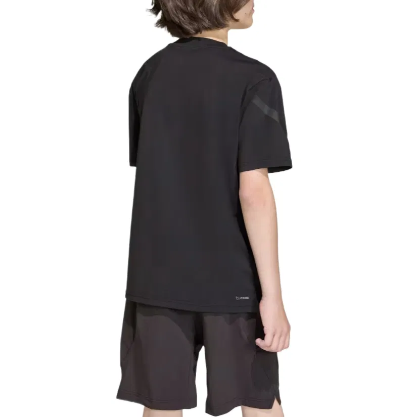 Футболка Please Refill Kids' Adidas, Black/Black — фото 4