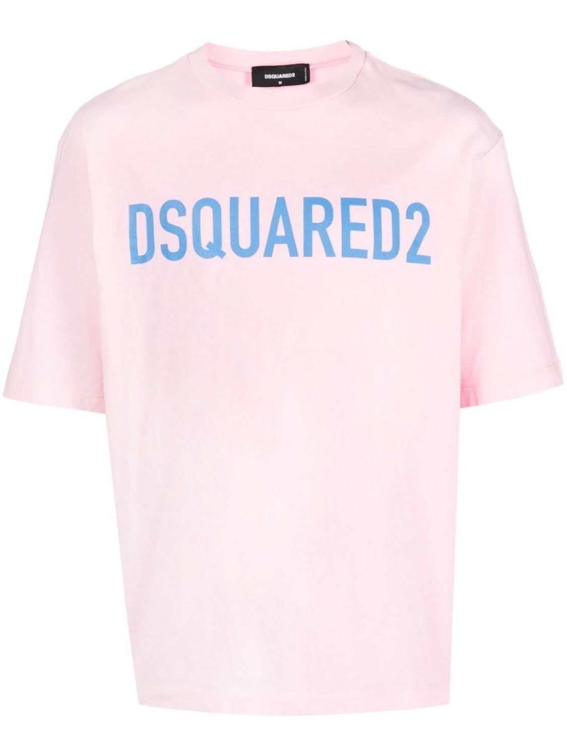 

Dsquared2 logo-print cotton T-shirt, розовый