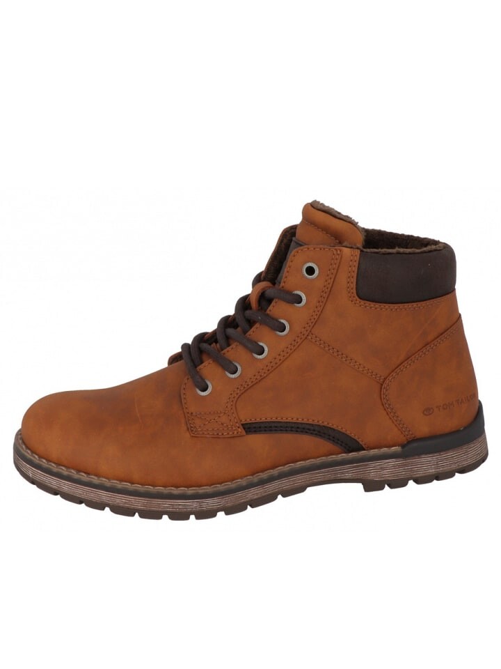 

Сапоги Tom Tailor Schnürstiefel, коричневый