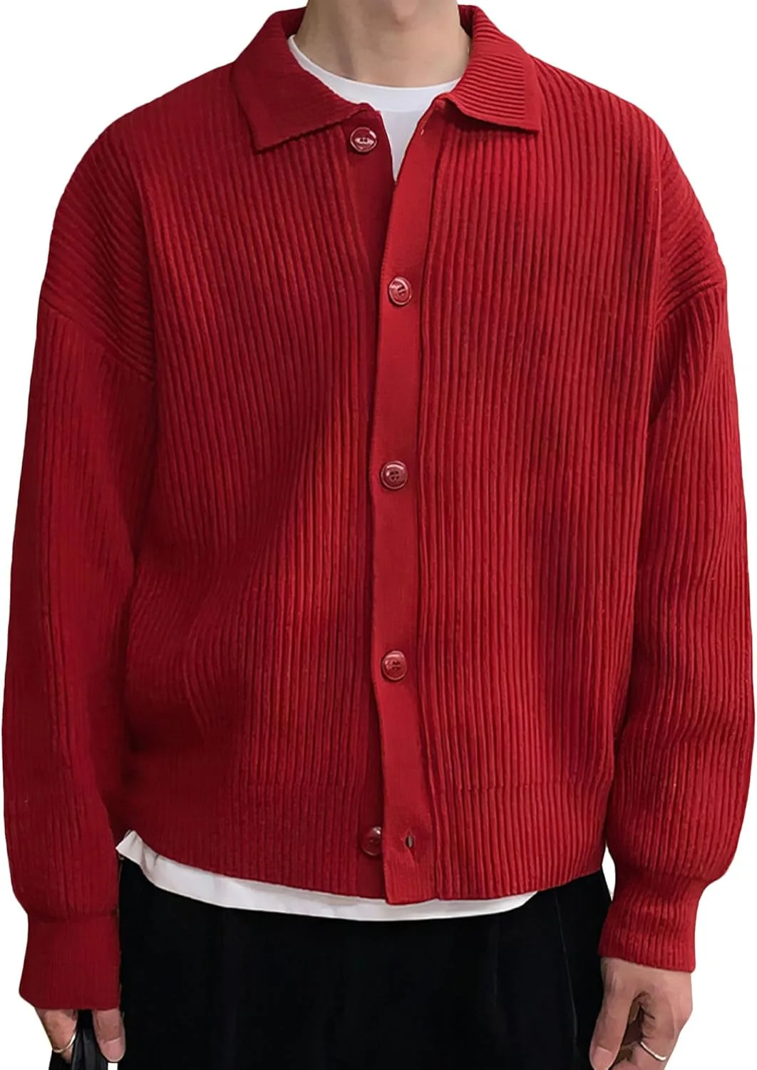 

Мужской стильный кардиган Casual расслабленного кроя Maiyifu-GJ