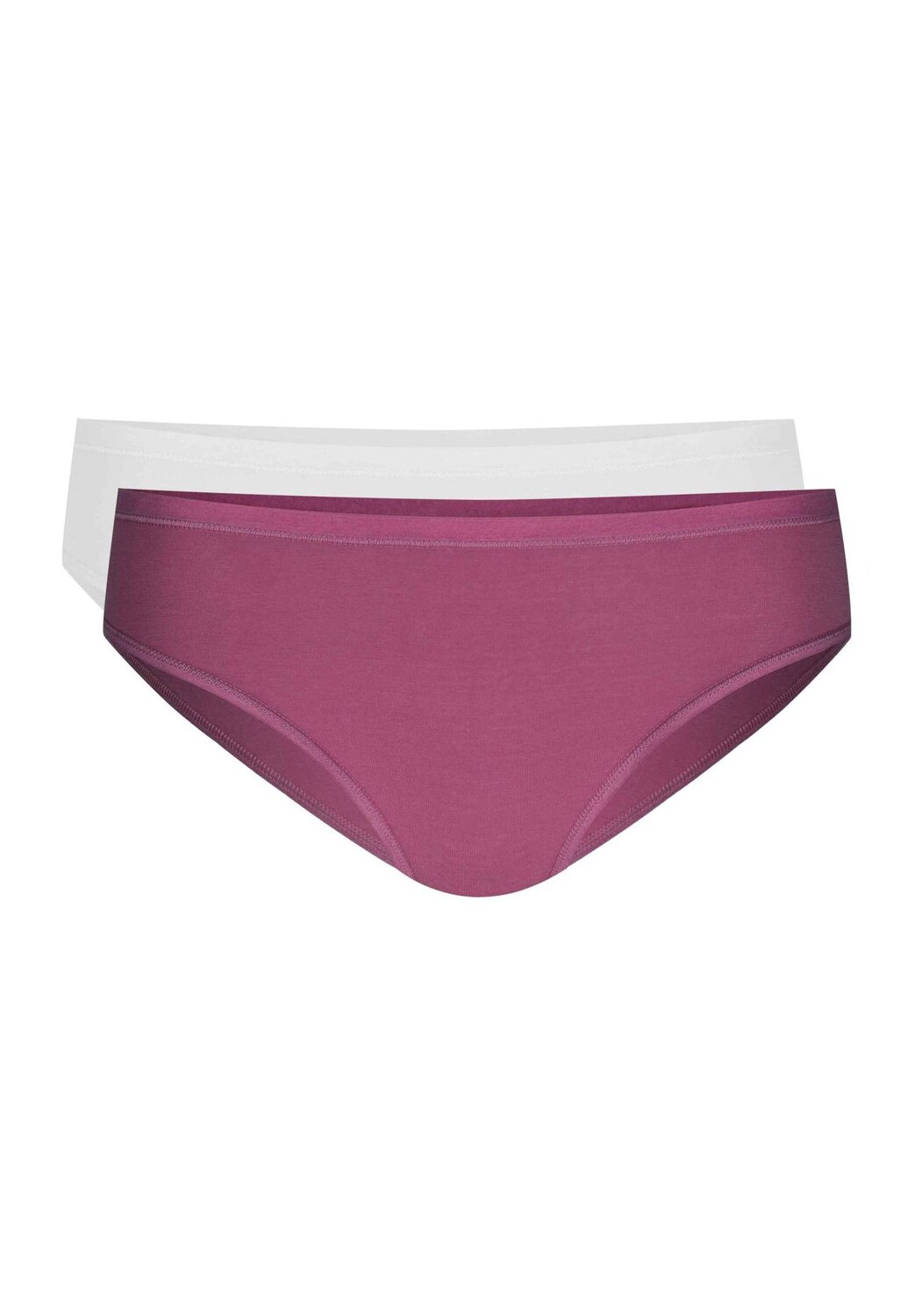 

Трусы, 2 пары, на эластичном поясе, женские CALIDA, цвет Red Violet