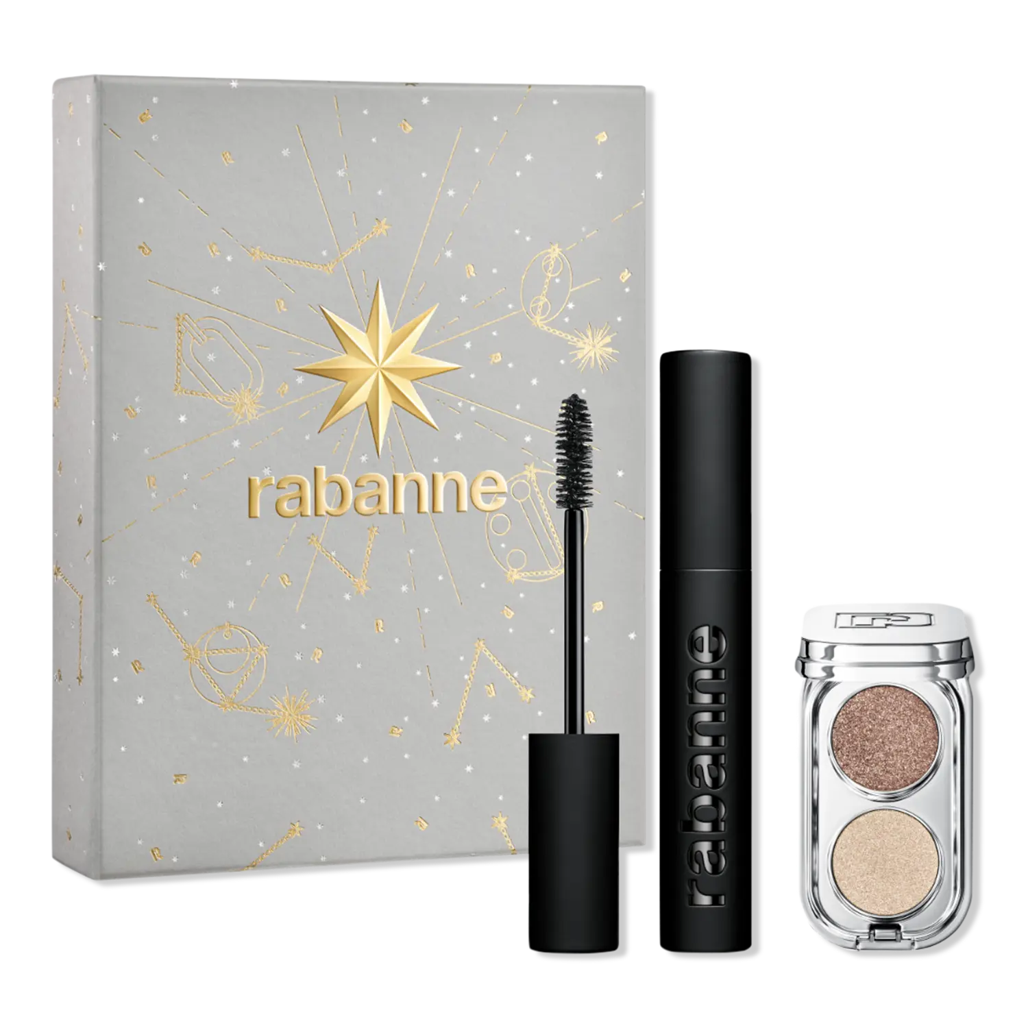 

Тени для век Must Have Best Sellers Rockstar Mascara & Mini Eyes Palette Duo Rabanne