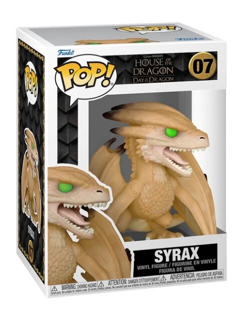

Funko POP! Игры Престолов, коллекционная фигурка, Дом Дракона, Сиракс, 07