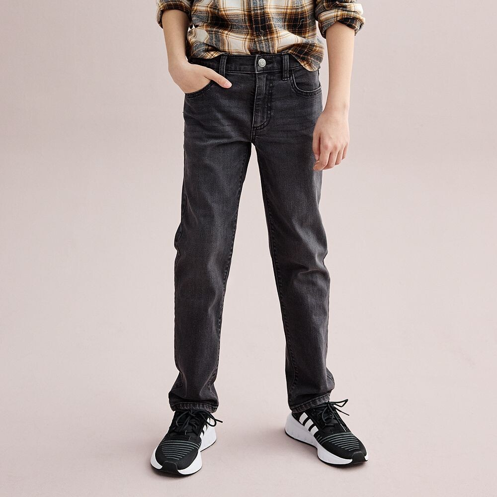 

Джинсы Sonoma Goods For Life Slim Fit Flexwear для мальчиков 7–20 лет, цвет Washed Black
