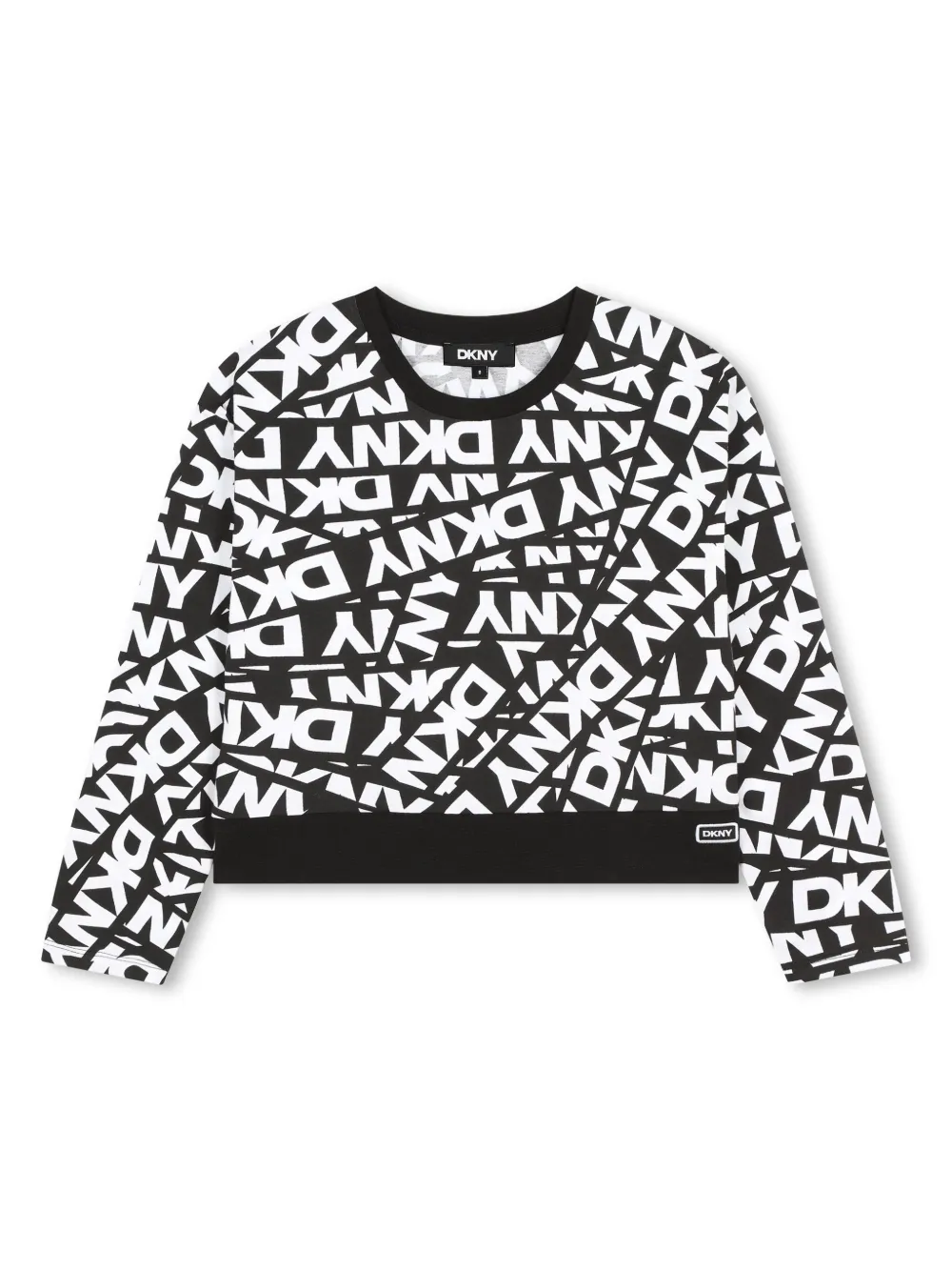 

Футболка с логотипом Dkny Kids, черный