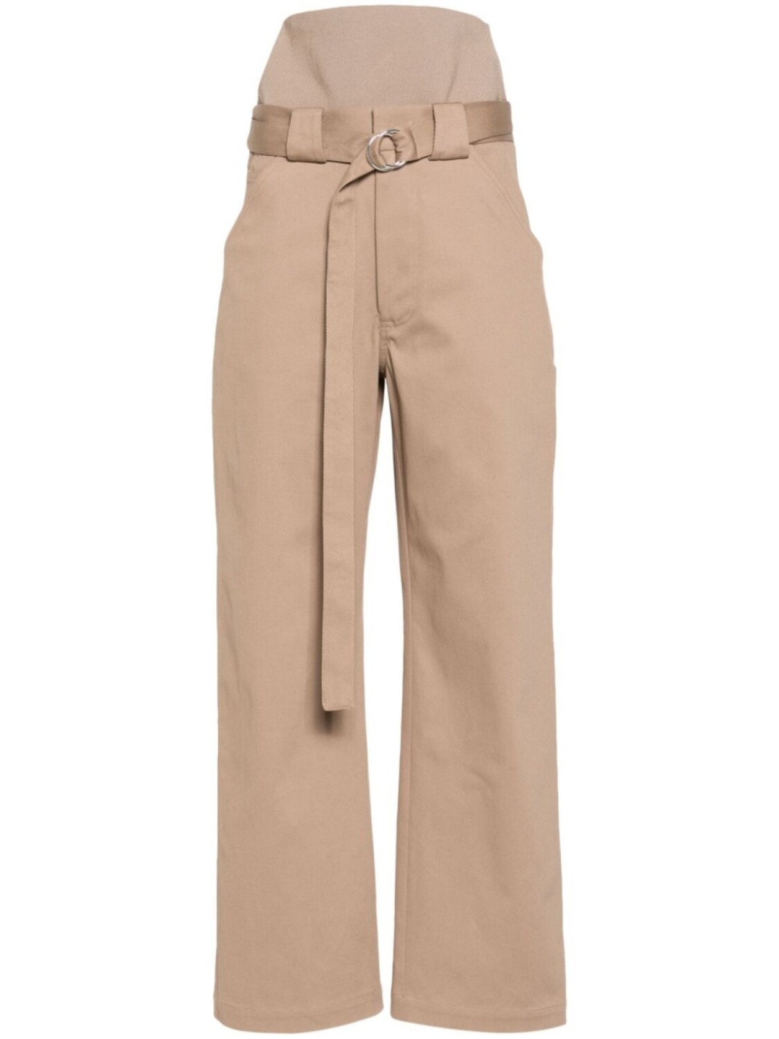 

Alaïa брюки карго, коричневый