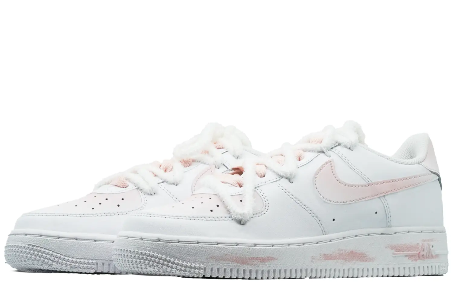 

Кроссовки Nike Air Force 1 Skateboard Shoes Women's Low-Top Peach, розовый