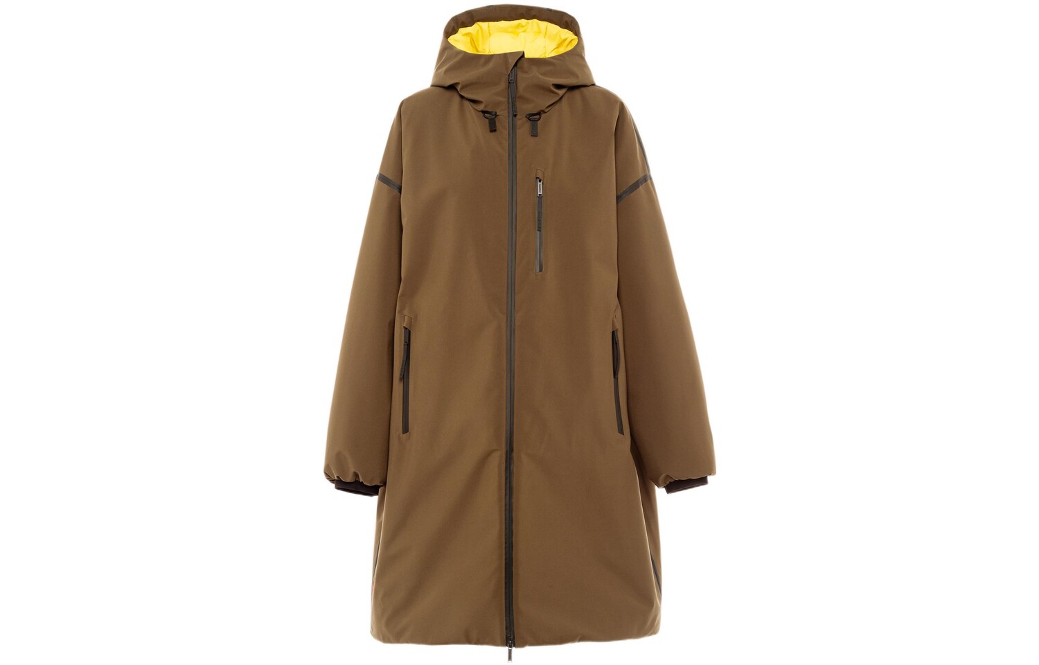 

Пальто женское коричневое Prada