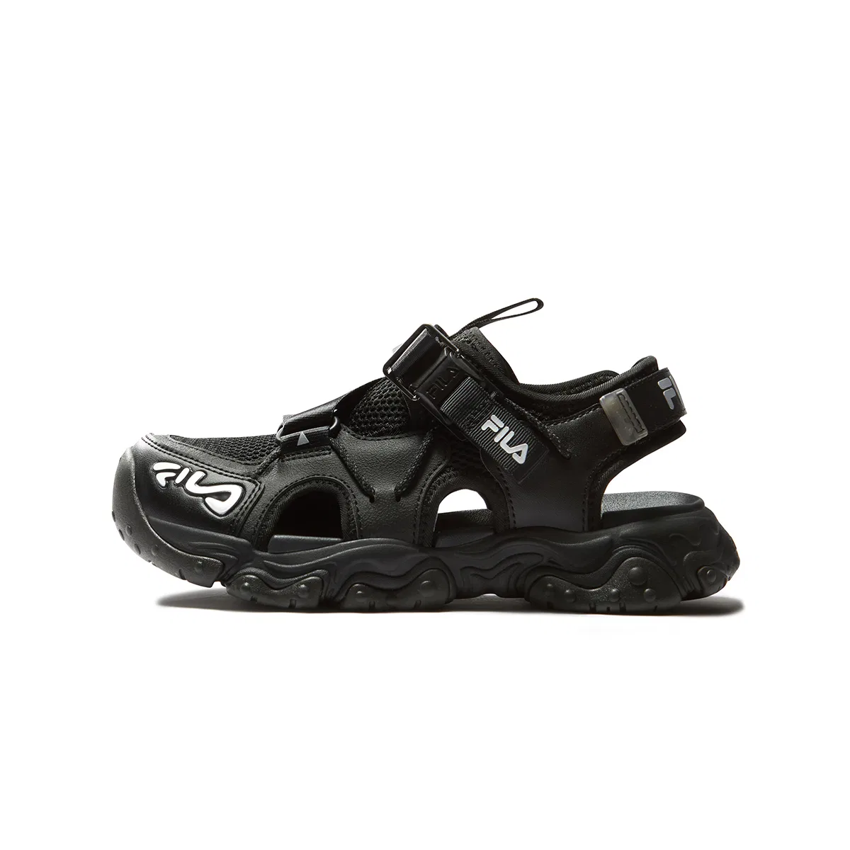 Сандалии SEASON FSW Anti Kick, Abrasion Resistant, Breathable Black/Space Silver детские FILA KIDS