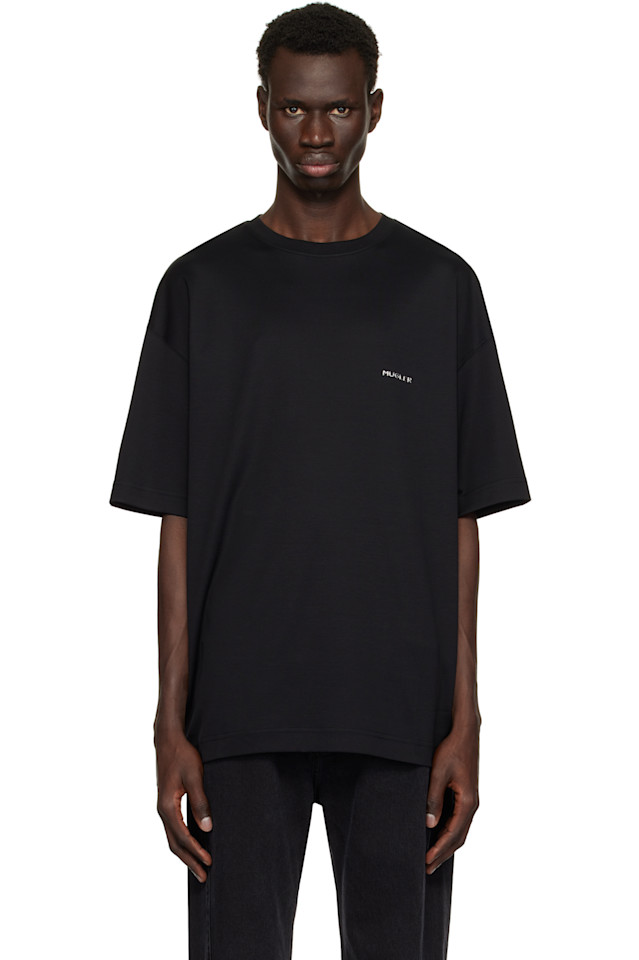 

Футболка 'Mugler signature' Mugler, черный