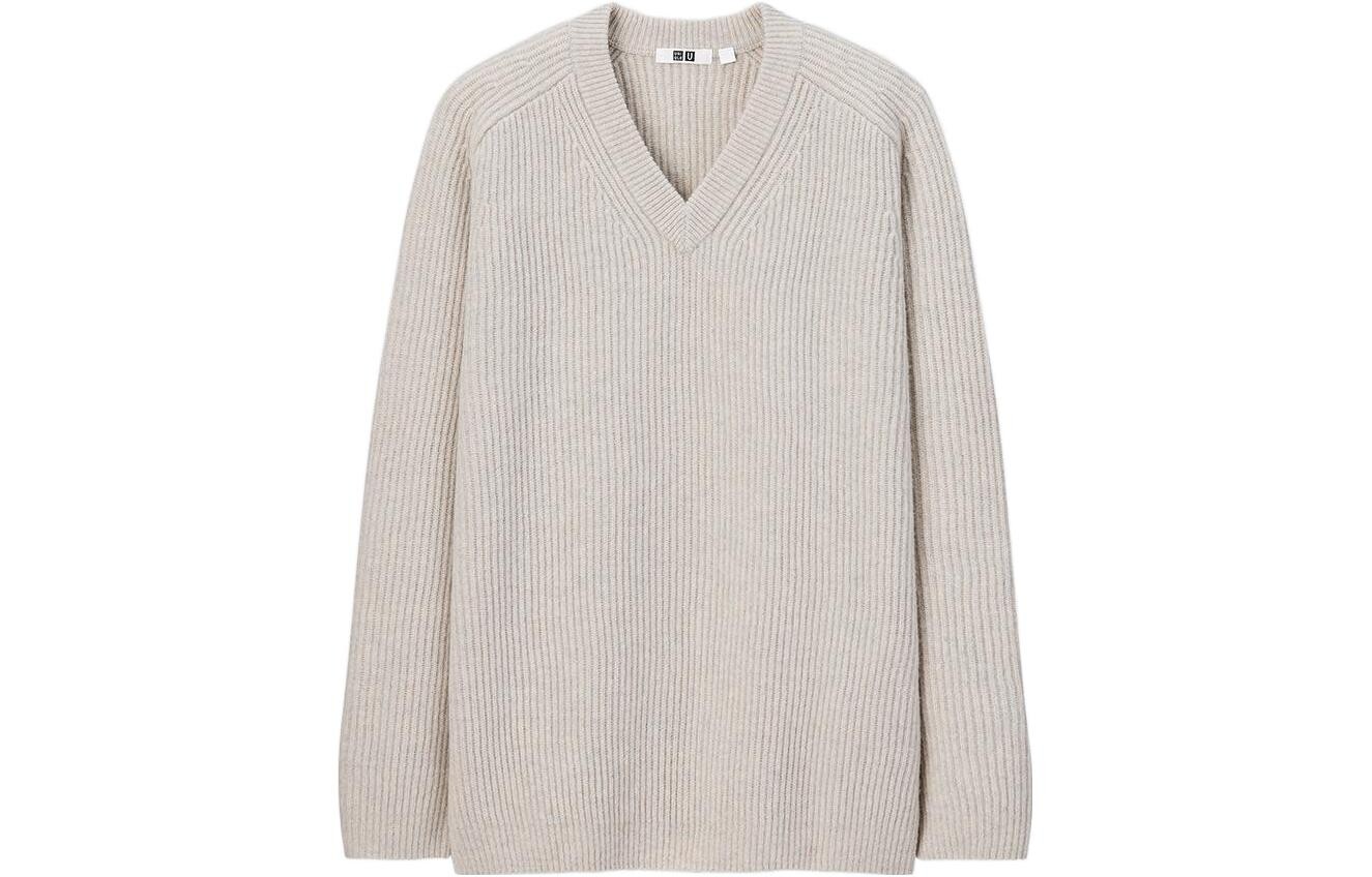 

Свитер унисекс серый Uniqlo, серый