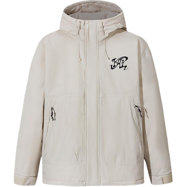 

Пуховая куртка из баскетбольной коллекции, унисекс Anta, mud серый