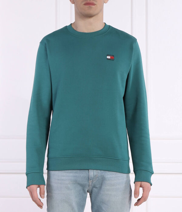 

Значок экипажа свитер расширенный Regular fit Tommy Jeans, синий