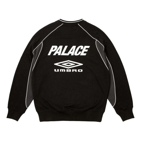 

Толстовка x umbro warm up crewneck sweatshirt 'black' Palace, черный