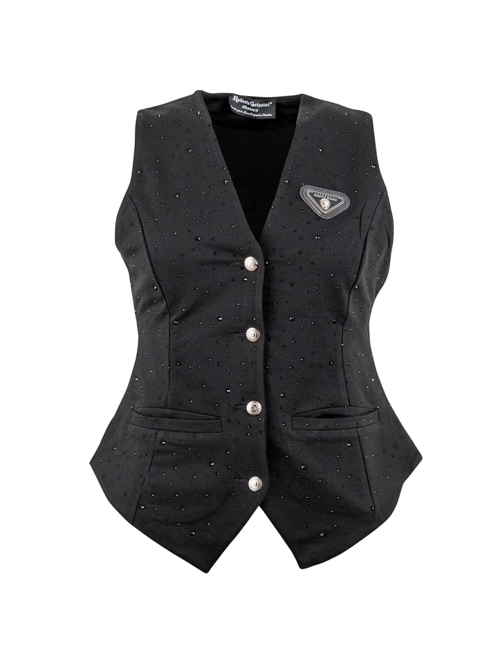 

Roberto Geissini Вязаный жилет Queen, черный