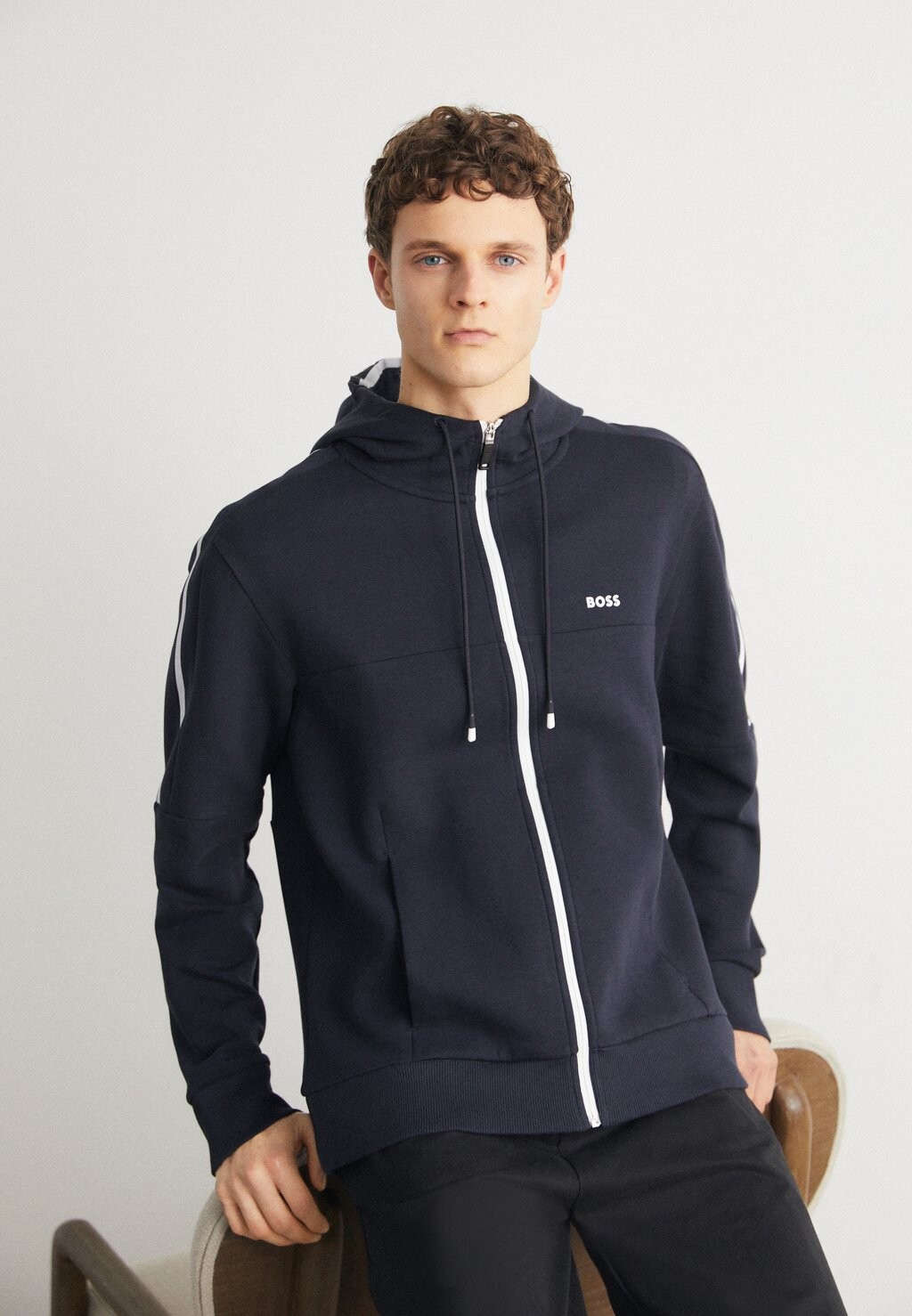 

Толстовка SAGGYNOS BOSS, цвет dark blue