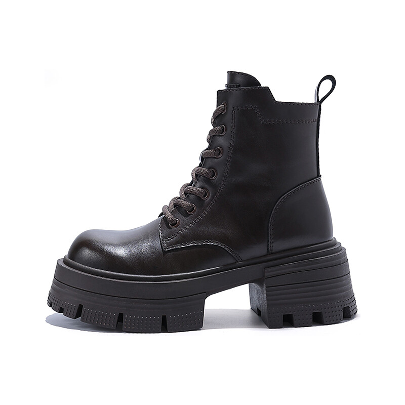 

Ботинки Martin Boot женские Junjali, цвет Black Fleece-Lined